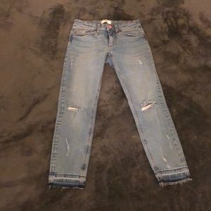 Distressed denim jeans !SOLD!
